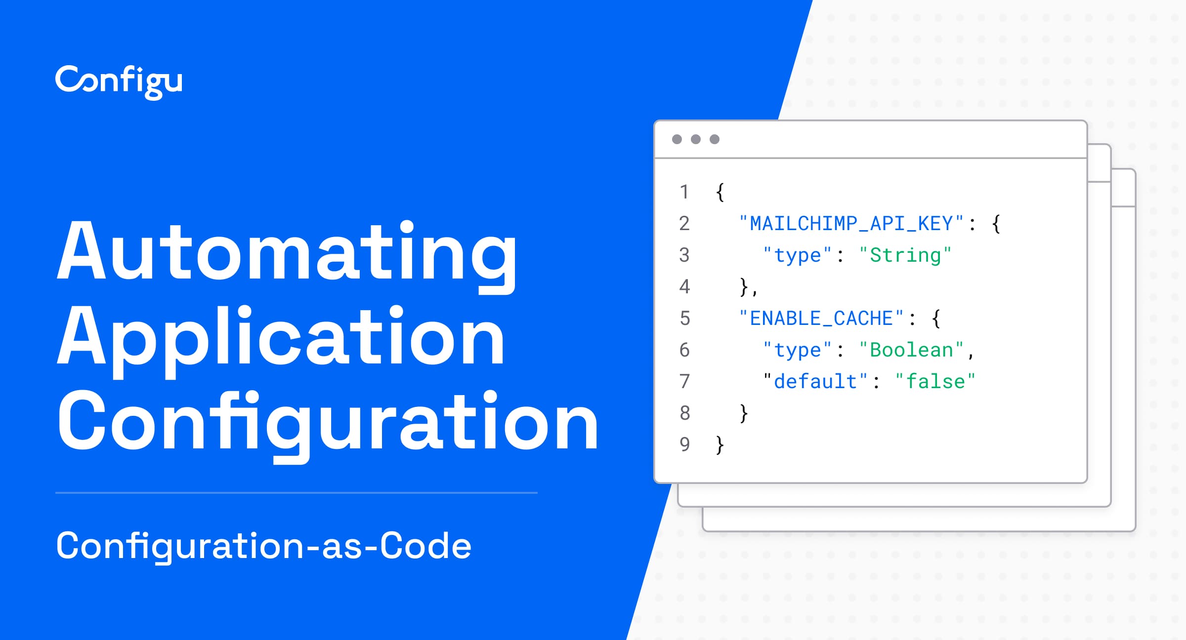 Configuration as Code Automating Application Configuration Configu Configuration as Code Automating Application Configuration Configu