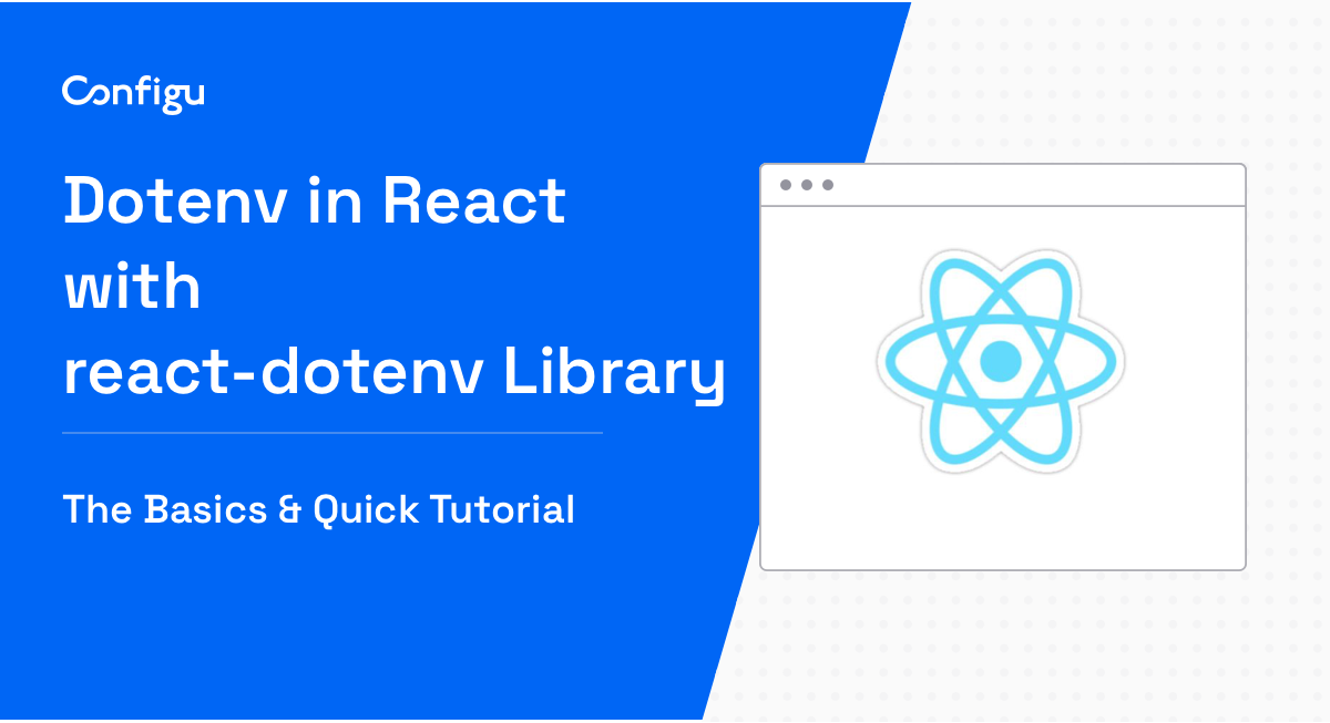 Dotenv with React Blog Banner