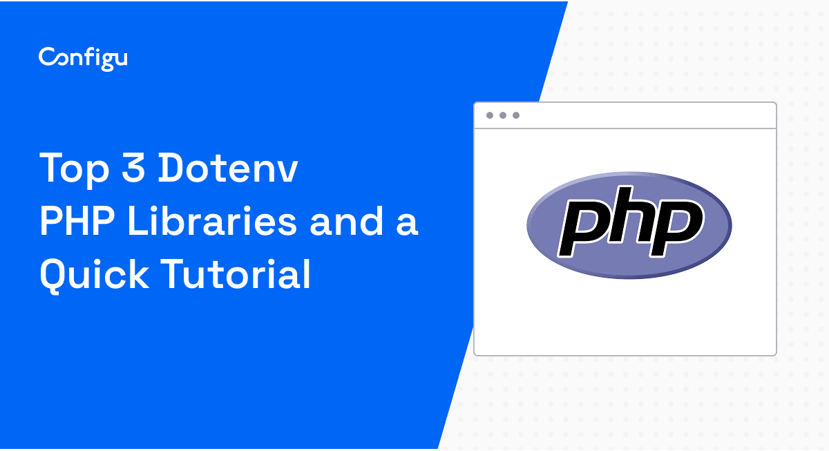 Dotenv with PHP Blog Banner