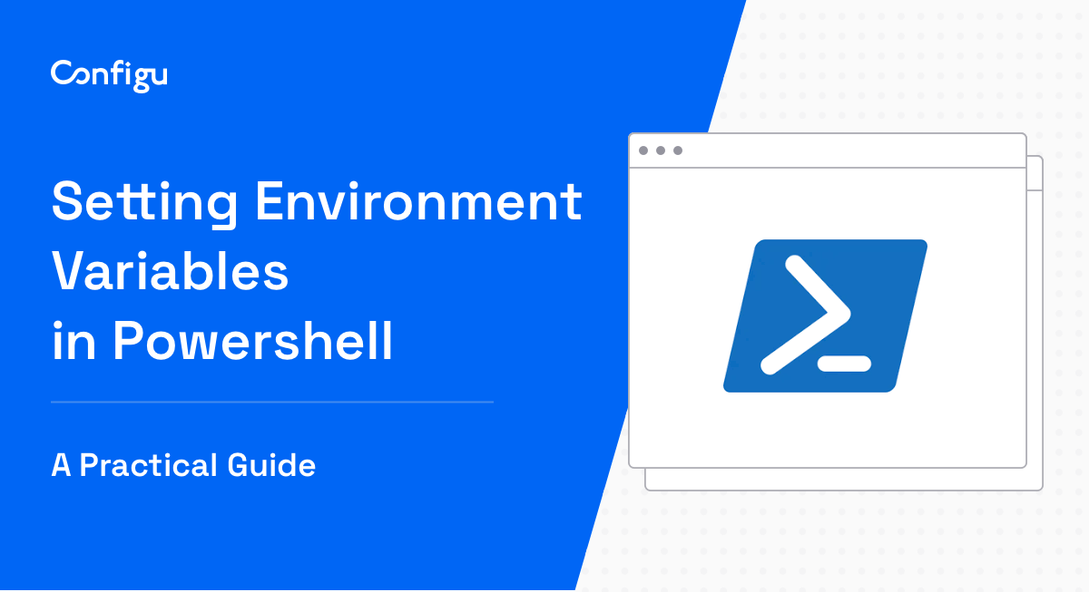 Powershell environment variables blog banner