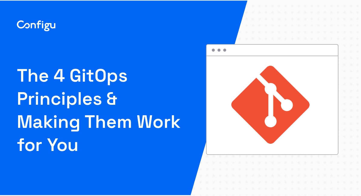 The GitOps Principles Blog Banner